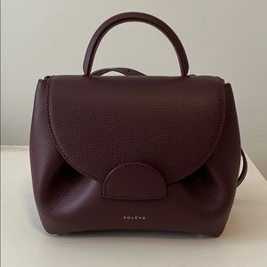 Polene Numéro Un Nano Textured Burgundy
